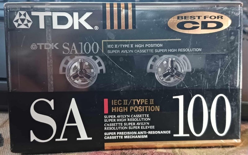 TDK SA-100 IEC II/TYPE II عالي التحيز - Image 1
